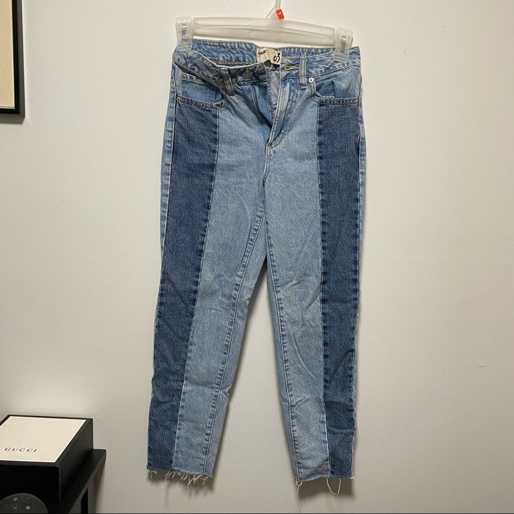 Garage 2 tone jeans